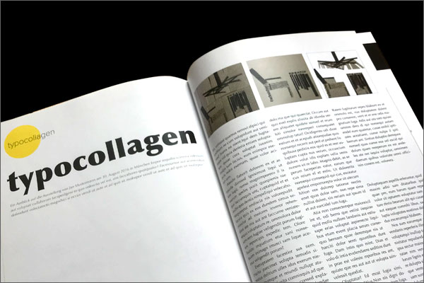 Typografie Magazin