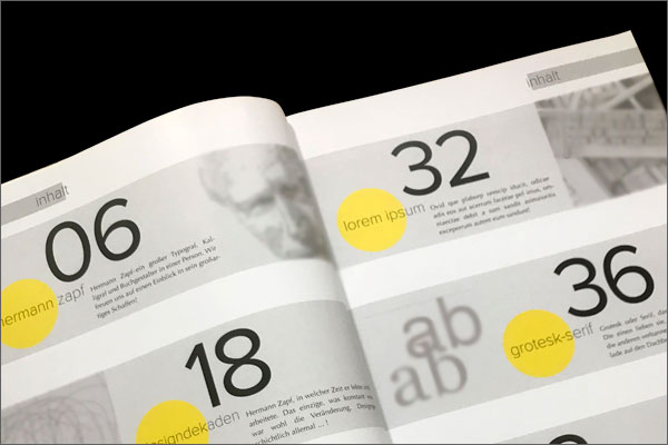 Typografie Magazin